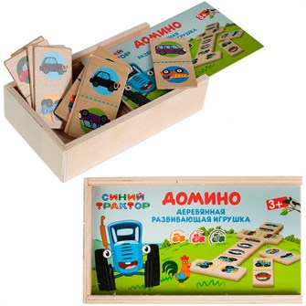 {{photo.Alt || photo.Description || 'Деревянное Домино СИНИЙ ТРАКТОР W024-STR'}}