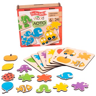 Деревянное Лото Изучаем цвета 04810 979-267