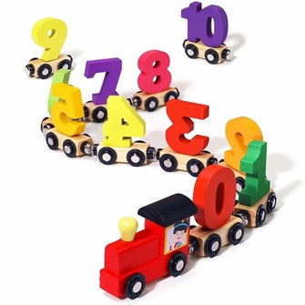 Дер. игра Паровозик с цифрами 141V-728 478-477