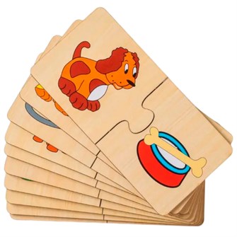 Деревянный пазл Кто что ест? ПЗЛ06 478-614