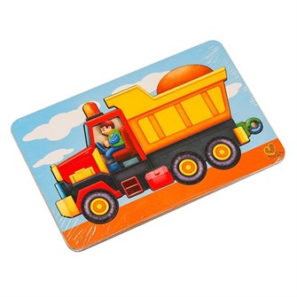 Деревянный пазл-конструктор Самосвал 01072 379-995