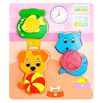 Деревянная Рамка вкладыш Питомцы AN02686 380-409