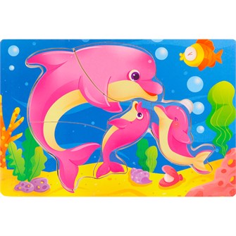 {{photo.Alt || photo.Description || 'Деревянный Пазл-рамка 22х15см Подводный мир ИД-0138'}}