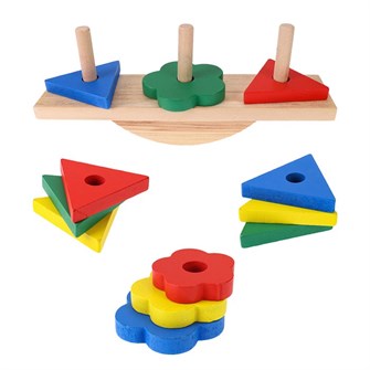 Деревянная Пирамидка Формы и баланс ИД-1047 379-976