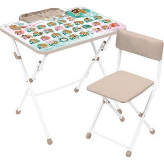 Набор мебели для детей КУ1 с забавными медвежатами /Ника/ 197-926