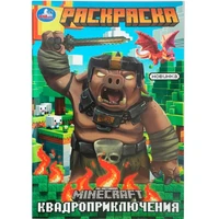 Раскраска 9785506103332 Квадроприключения 601-106
