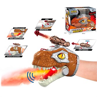 Пистолет 17832 Динозавр одевается на руку, свет, звук в кор. 337-230