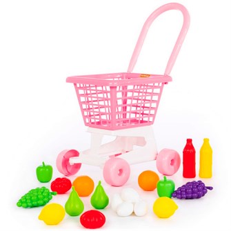 {{photo.Alt || photo.Description || 'Тележка Supermarket № 1+ набор продуктов в сетке 68477П-Е /2/'}}