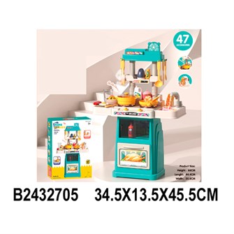 Кухня 889-263 с водичкой, паром и аксесс. в кор. 116-357