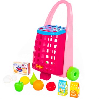 {{photo.Alt || photo.Description || 'Забавная тележка+ набор продуктов 11 эл. 67944 П-Е /2/'}}