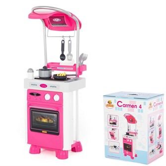 Набор Carmen №4 с варочной панелью и духовым шкафом в коробке 58836 П-Е на батарейках /1/ 416-379