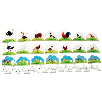 Набор фигурок Домашние птицы 5-7 см ИО-308 216-064