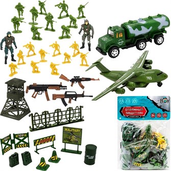 {{photo.Alt || photo.Description || 'Набор солдатиков MR BOY YS8700-5 с аксес. в пак..'}}