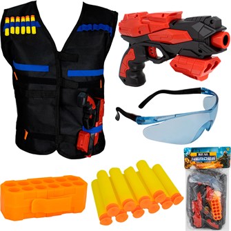 Набор Военный 77775 с жилетом в пакете 616-114