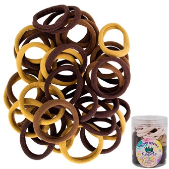 {{photo.Alt || photo.Description || 'Набор резинок для волос FG250522018Q в банке Miss Kapriz 50 шт в упак. кор.+беж цвет'}}