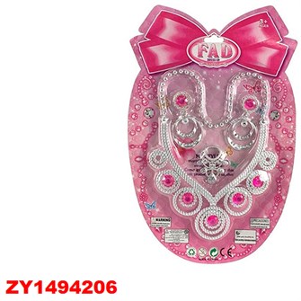 Набор бижутерии ZY1494206 на блистере 616-337