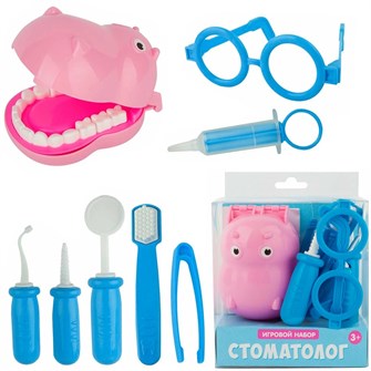 {{photo.Alt || photo.Description || 'Набор Стоматолог Бегемотик 8 предметов 09460'}}