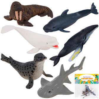 {{photo.Alt || photo.Description || 'Набор животных Levatoys MK2206-11A Морские в пак.'}}