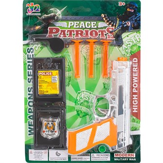 Набор полицейского 591-05A на блист. 116-108