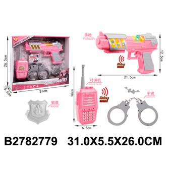 Набор Полицейского 12G-2 для девочки в коробке 616-970