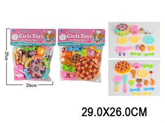 Набор посуды ZD894-318AB в пакете 116-881