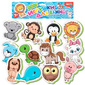 Игрушка для ванной Зверюшки-игрушки 2 4184 419-731