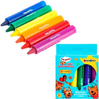 {{photo.Alt || photo.Description || 'Мелки для рисования в ванной ТРИ КОТА КАПИТОШКА SEW-STAR02'}}