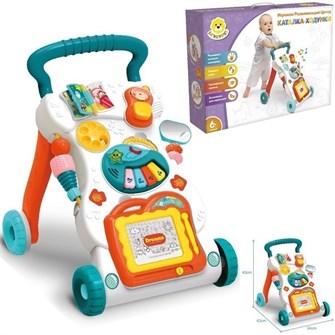 Каталка-ходунок Levatoys YSHE0819 с доской для рисования, в кор. 418-622