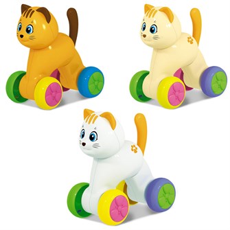 Игрушка покатушка Веселый котик 01995 /6/ 419-021