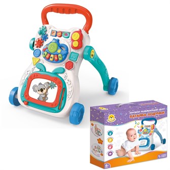 {{photo.Alt || photo.Description || 'Каталка-ходунок Levatoys MK668-133 с доской для рисования в кор.'}}