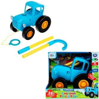 {{photo.Alt || photo.Description || 'Каталка 25+ песен, загадок и звуков СИНИЙ ТРАКТОР в кор. Умка HT826-R-WOD'}}