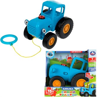 {{photo.Alt || photo.Description || 'Каталка СИНИЙ ТРАКТОР.15+ песен, стихов и звуков в кор. Умка HT848-R4-WOD'}}