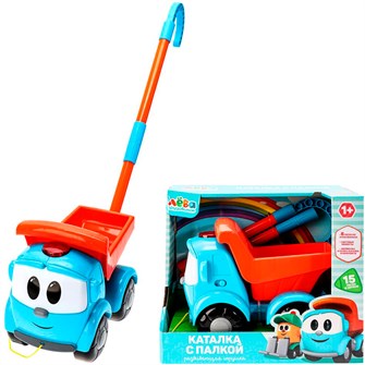 {{photo.Alt || photo.Description || 'Каталка Грузовичок Лева 15 песен и звуков.свет HT838-R'}}