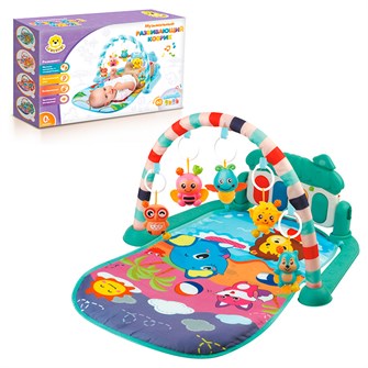 Коврик Levatoys 929YS с игрушками на дугах в коробке 418-925