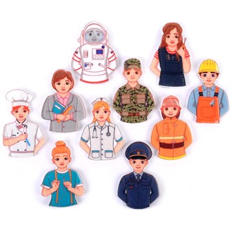 Кукольный Пальчиковый театр Профессии LIP1387 419-621