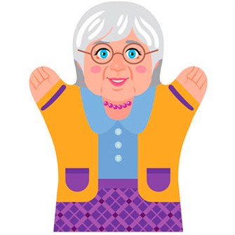 {{photo.Alt || photo.Description || 'Кукольный театр. Кукла-перчатка Бабушка Оля 05222'}}