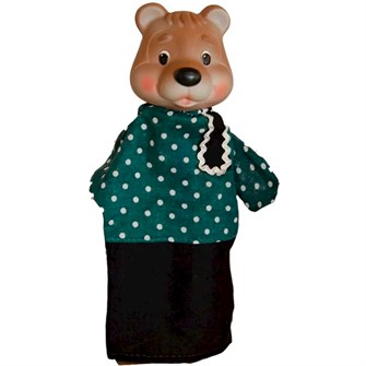 Кукольный театр Кукла-перчатка Медведь С-970 Огонек 517-088