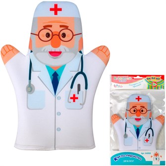 {{photo.Alt || photo.Description || 'Кукольный театр. Кукла-перчатка Доктор 04056'}}