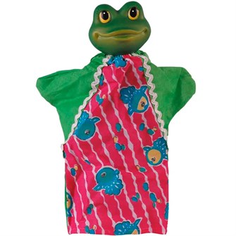 Кукольный театр Кукла-перчатка Лягушка С-969 Огонек 517-087