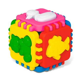 Логическая игрушка Куб Веселые зверята 01326 /24/ 119-368