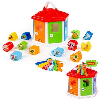 {{photo.Alt || photo.Description || 'Логическая игрушка Домик логический в сетке 6196 /П-Е/12/'}}