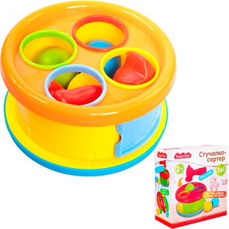 {{photo.Alt || photo.Description || 'Игрушка "Стучалка-сортер 2 в 1" Baby toys 70006'}}