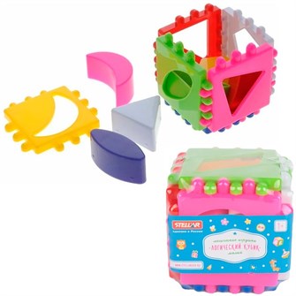 Логическая игрушка Куб малый 01314 /40/ 118-254