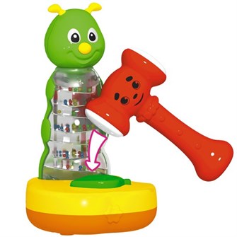 Логическая игрушка Стучалка Гусеничка 01922 /4/ 319-322