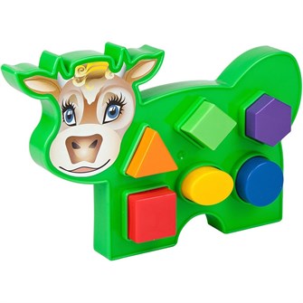 Логическая игрушка Коровка 2С466 317-601