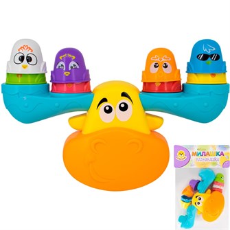 {{photo.Alt || photo.Description || 'Развивающая игрушка Levatoys MK8424A Балансир Лосенок в пак.'}}