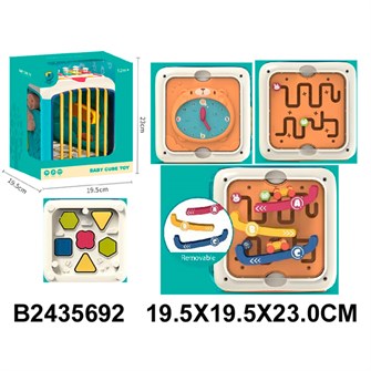 Игрушка развивающая 752 Логический куб. в кор. 419-516