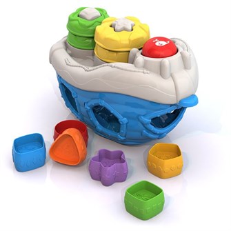 Логическая игрушка Кораблик 1300 Норд /16/ 318-145