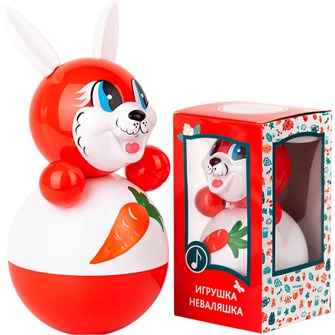 Неваляшка Зайчик 225мм 6С-0014 218-228