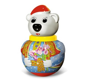 Неваляшка Белый медведь Тема мал. 01738 /12/ 218-704